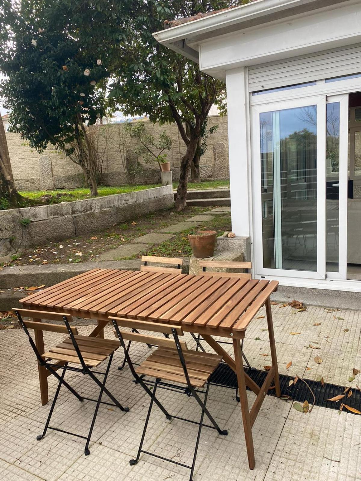 Chalet Adosado Independiente En Vigo - Canido Oya Esterno foto